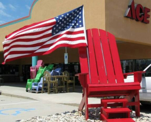 Outer Banks Ace American Flag