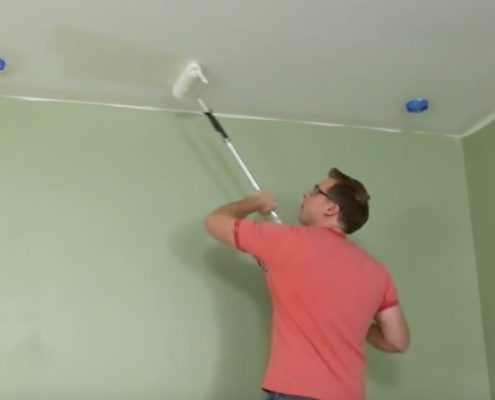 Ceiling painting Tips Demo
