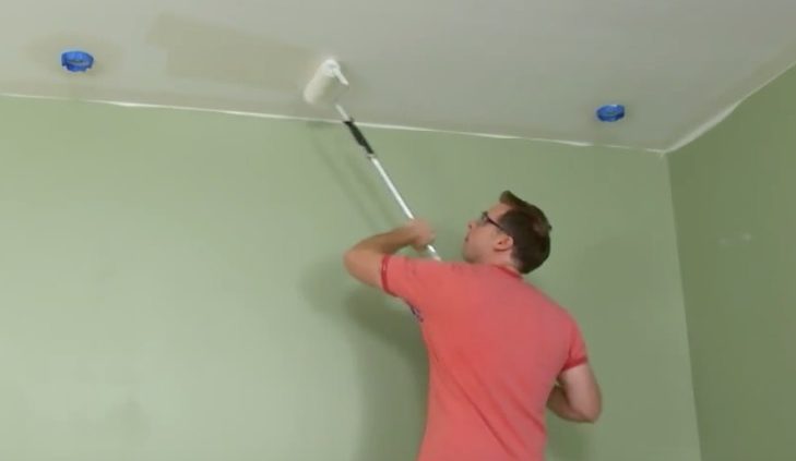 Ceiling painting Tips Demo