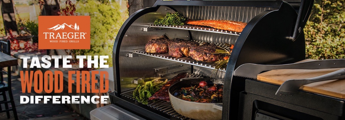 traeger grill - pellet grill