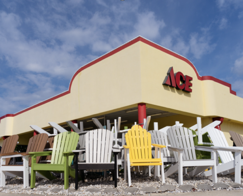Come see our large selection of Maintenance-Free Beach Furniture! We also offer free local delivery!